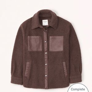 Abercrombie Elevated Trim Sherpa Jacket